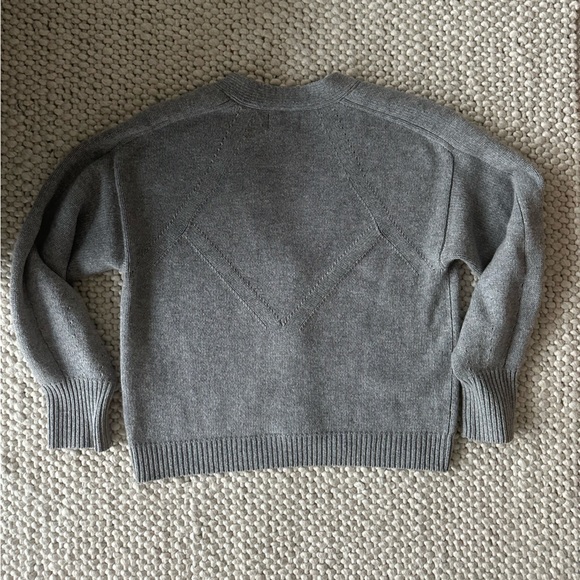 LOULOU Studio Gray Zanzibar Cardigan - Women’s Size S - Picture 4 of 5